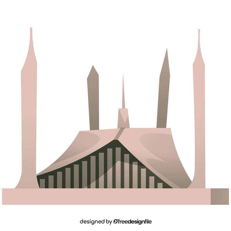 Faisal Mosque clipart