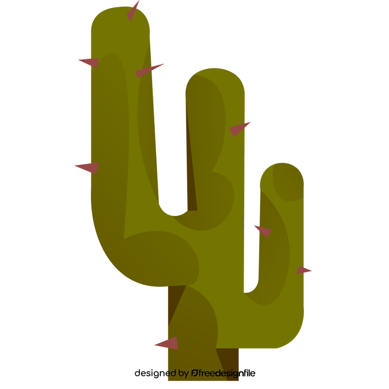 Desert cactus clipart