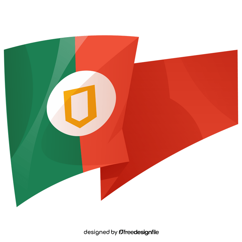 Portugal flag clipart