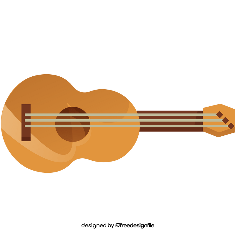 Spanish guitar clipart