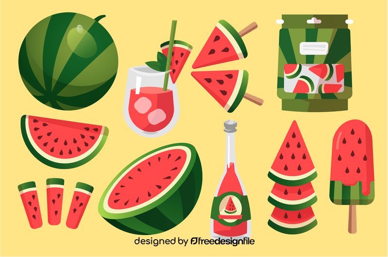 Watermelon vector