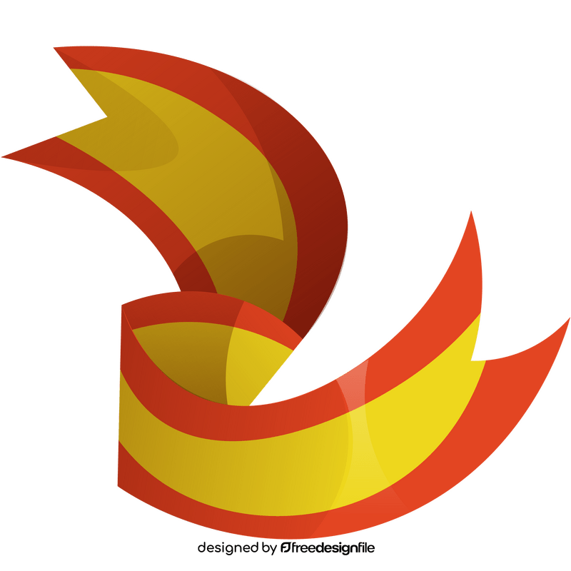 Spain flag clipart