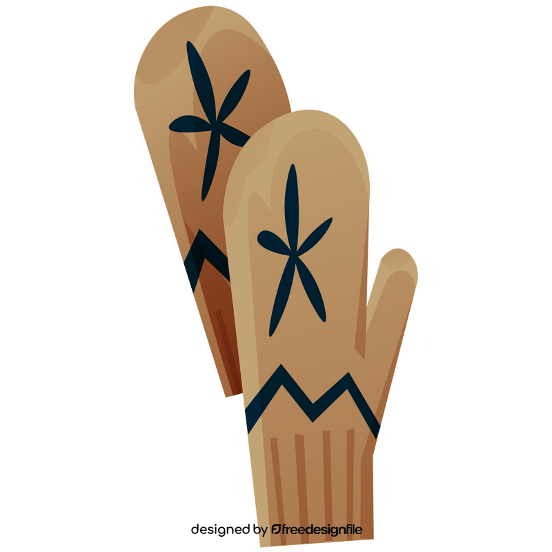 Lovikka mittens clipart