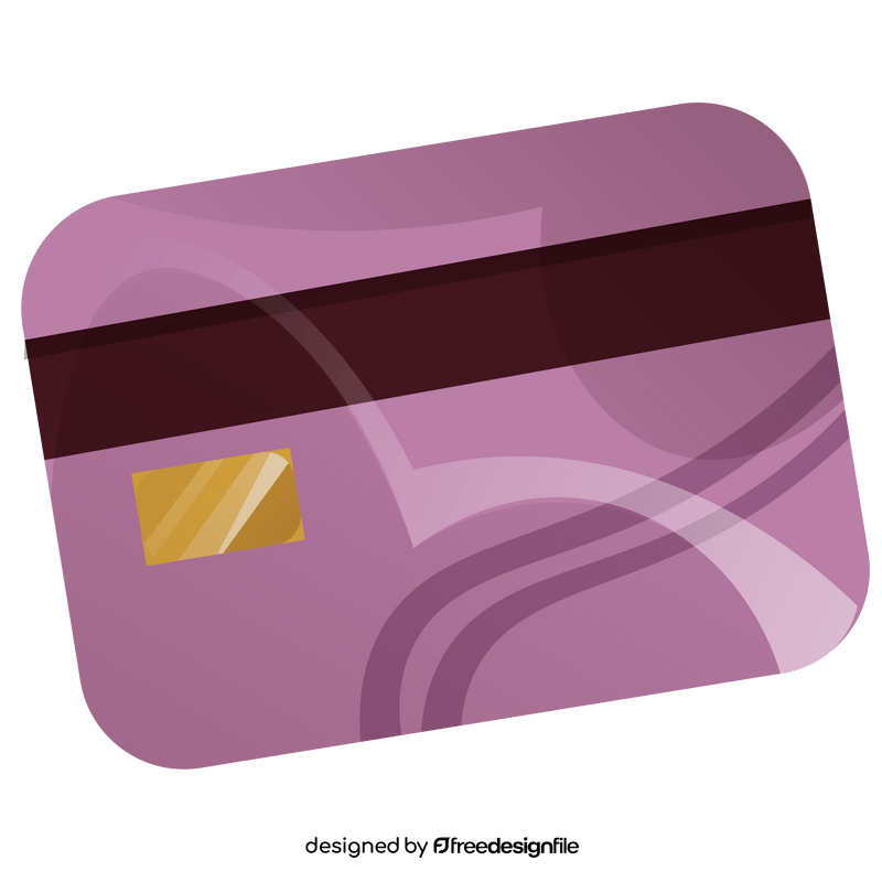 Credit card clipart