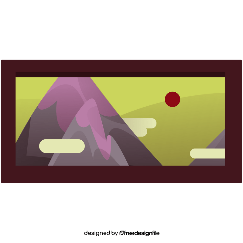 Switzerland mountains clipart