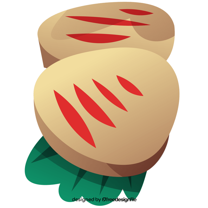 Venezuelan Arepas buns clipart