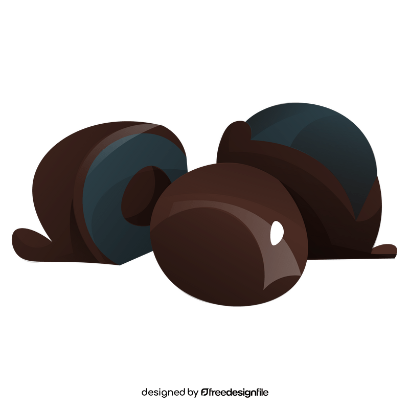 Blueberry glazed clipart