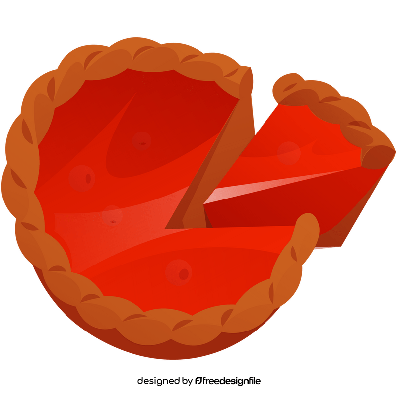 Cherry cake clipart