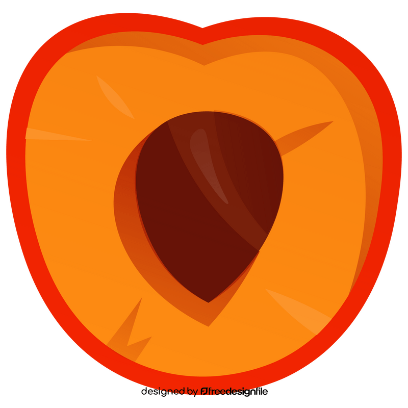 Cherry half clipart