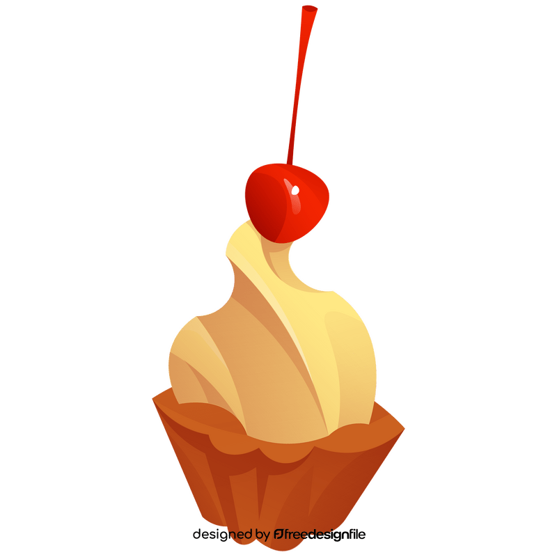 Cherry tart clipart