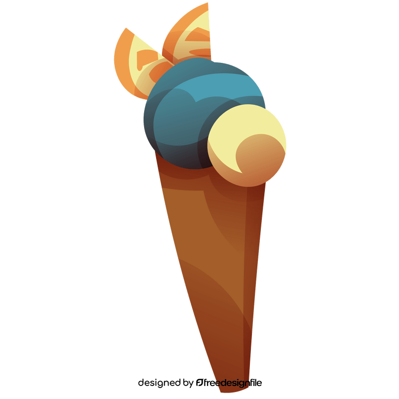 Free ice cream cone clipart