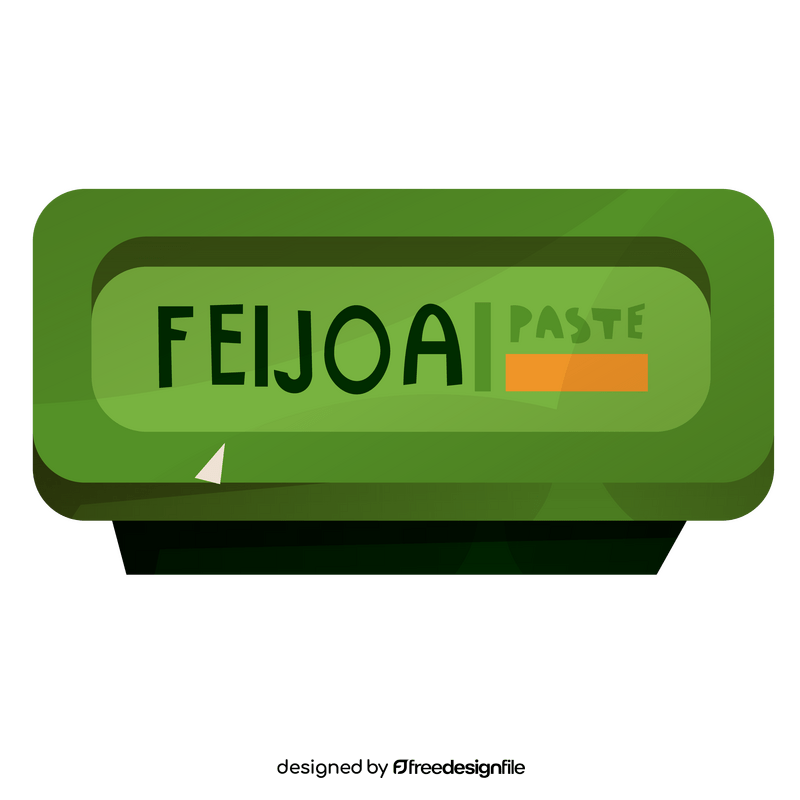 Feijoa paste clipart