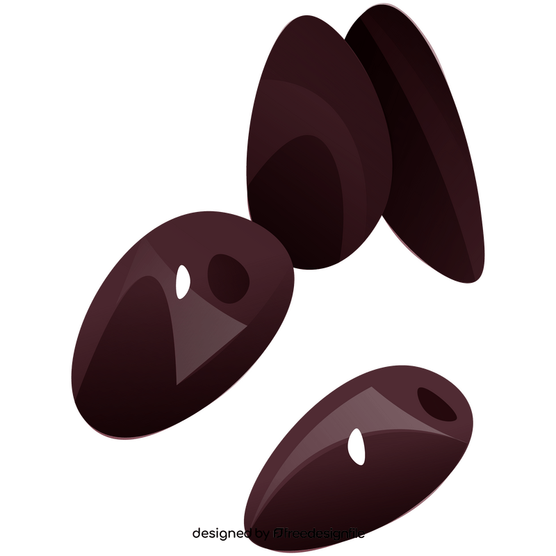 Lychee seeds clipart