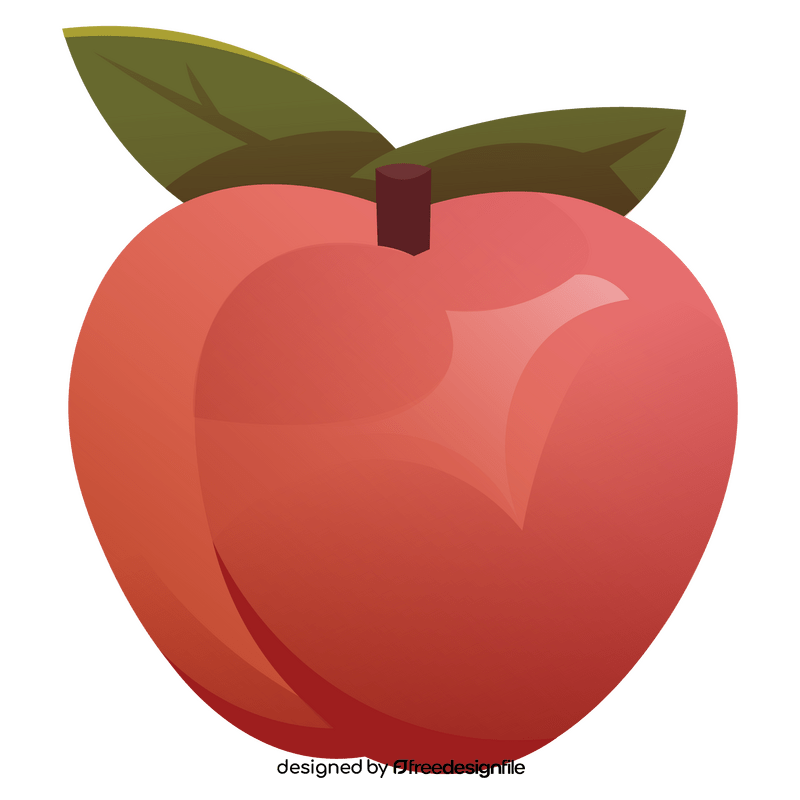 Peach clipart