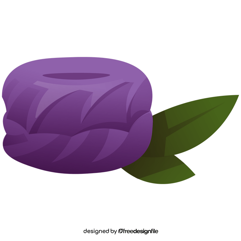 Plum marshmallow clipart