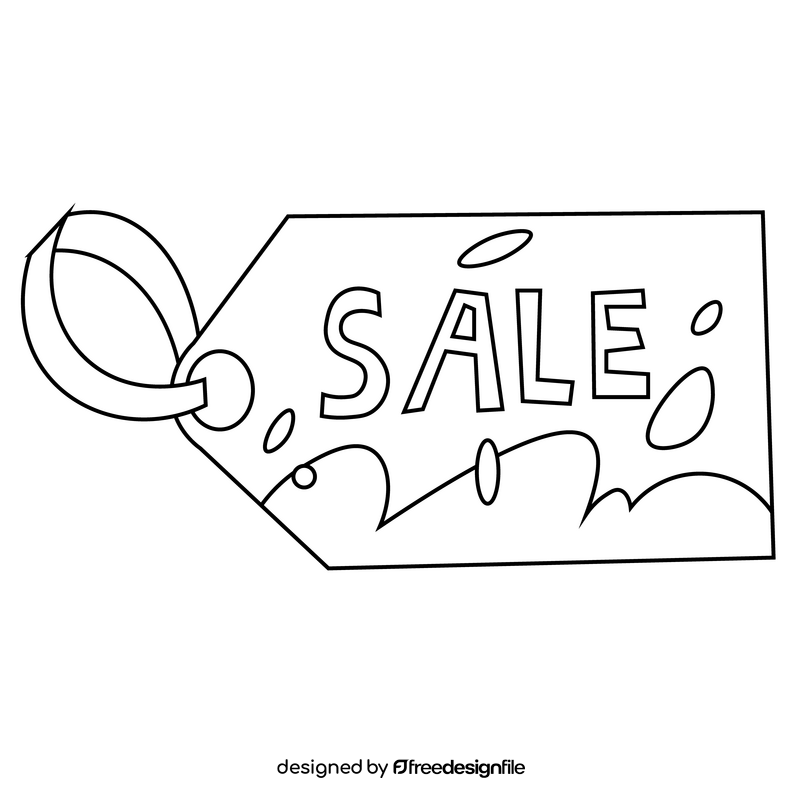 Free sale black and white clipart