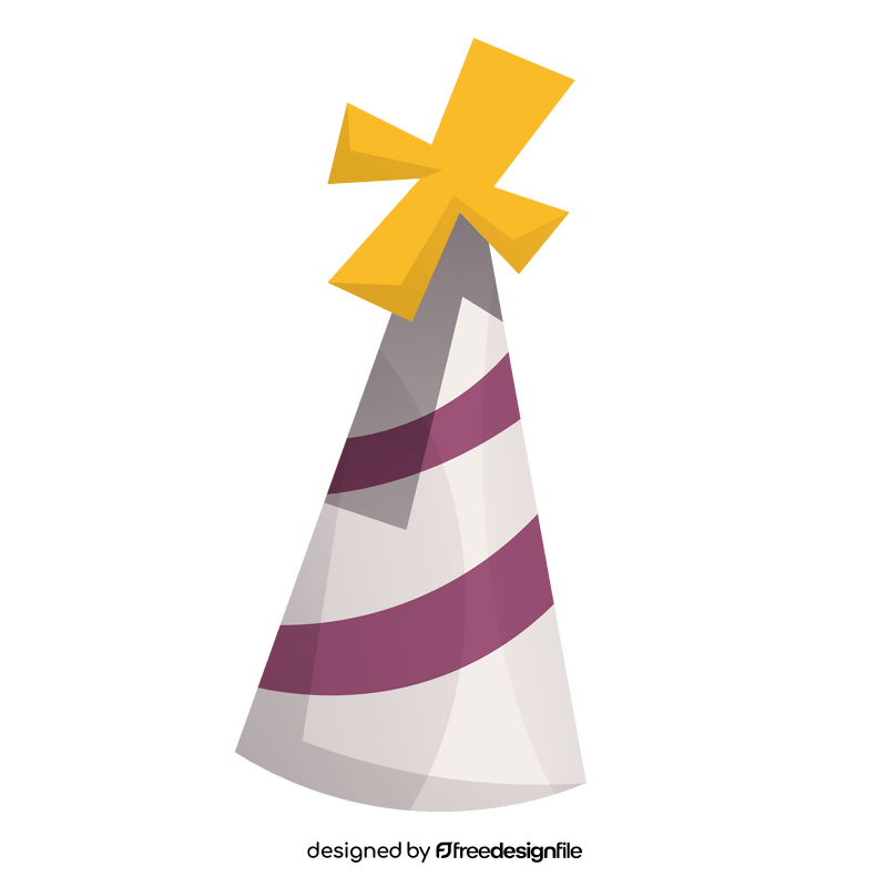 Party hat drawing clipart