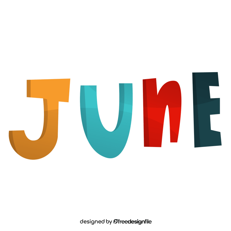 June clipart