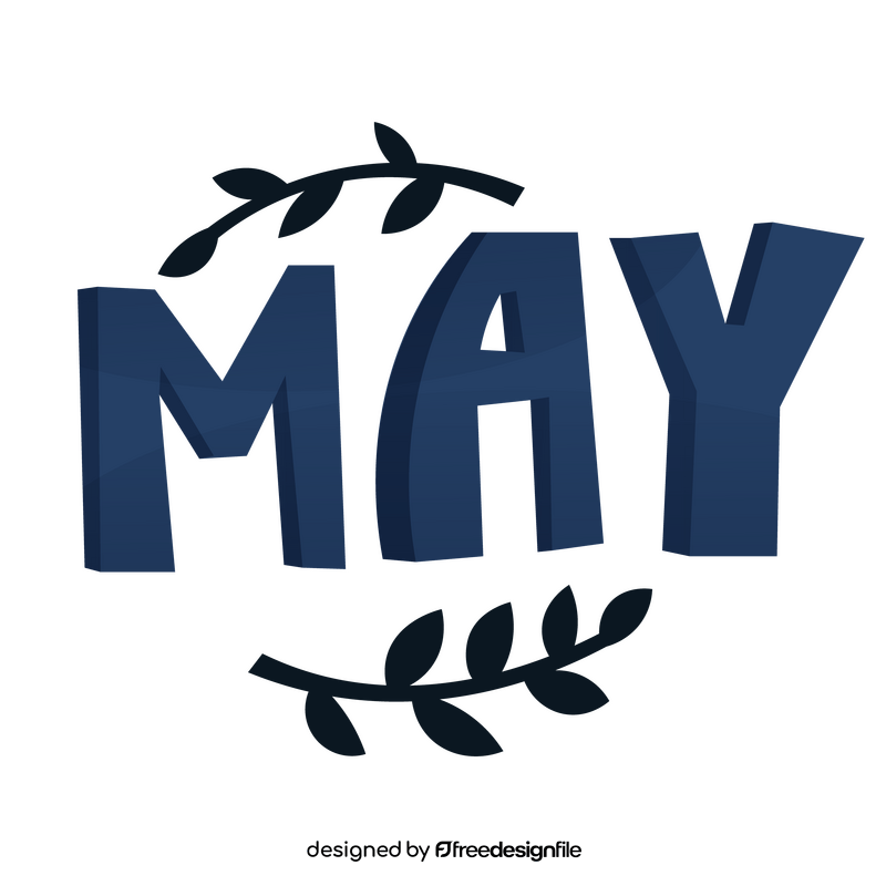 May cartoon clipart