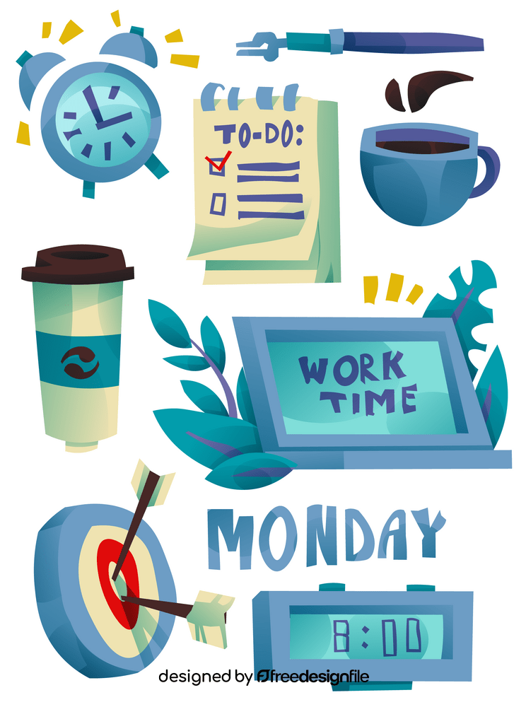 Monday elements vector