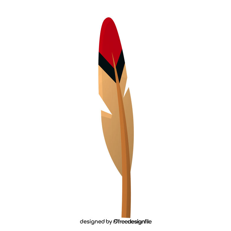 Feather illustration clipart