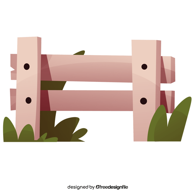 Cartoon fence clipart