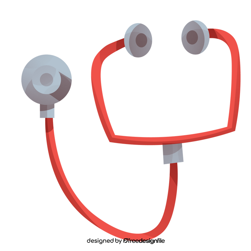 Stethoscope cartoon clipart