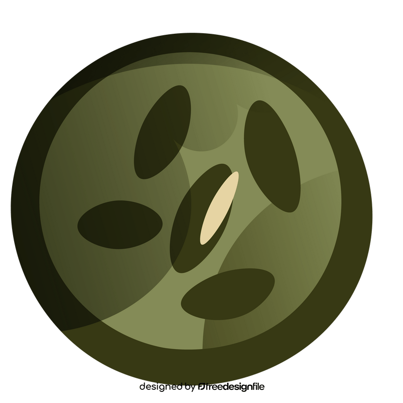 Virus circle clipart