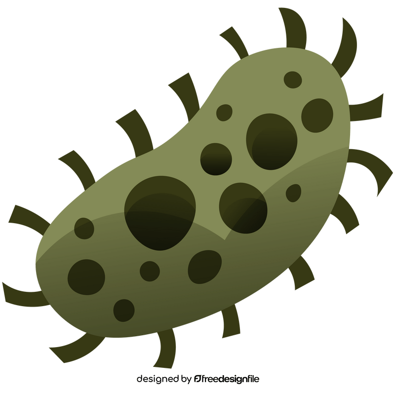 Virus cell clipart