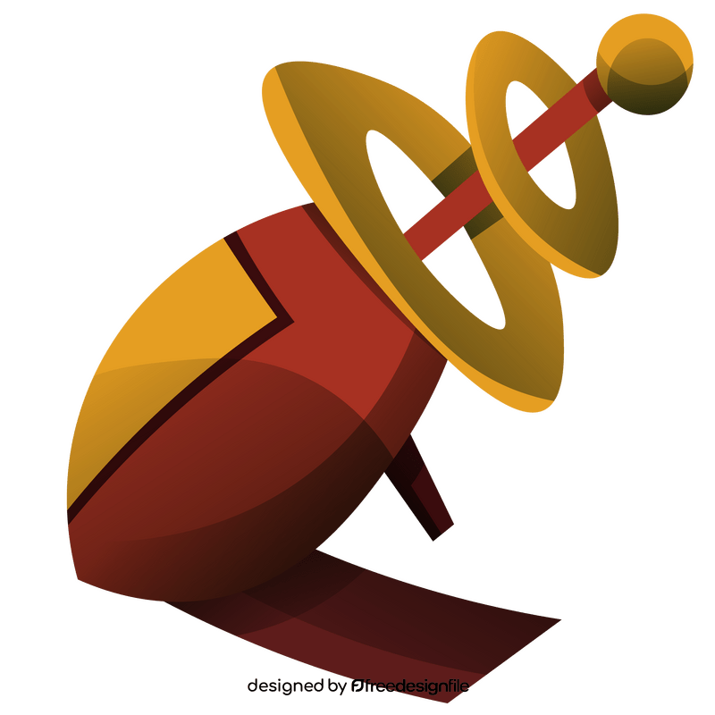 Alien blaster cartoon clipart