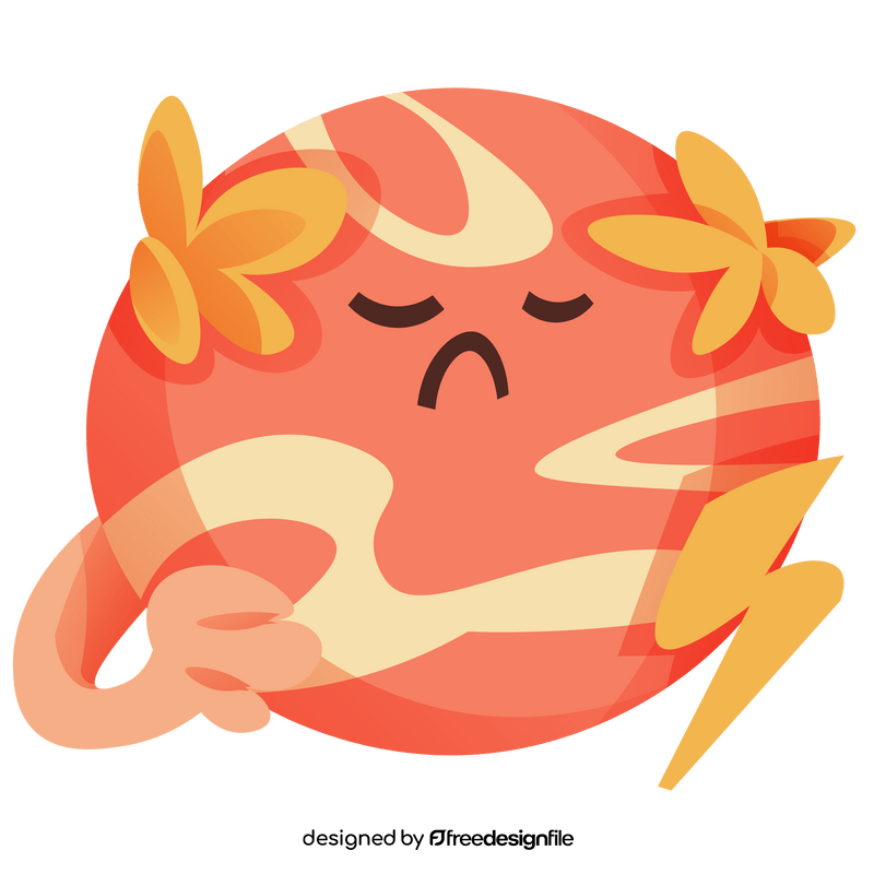 Cute jupiter free clipart