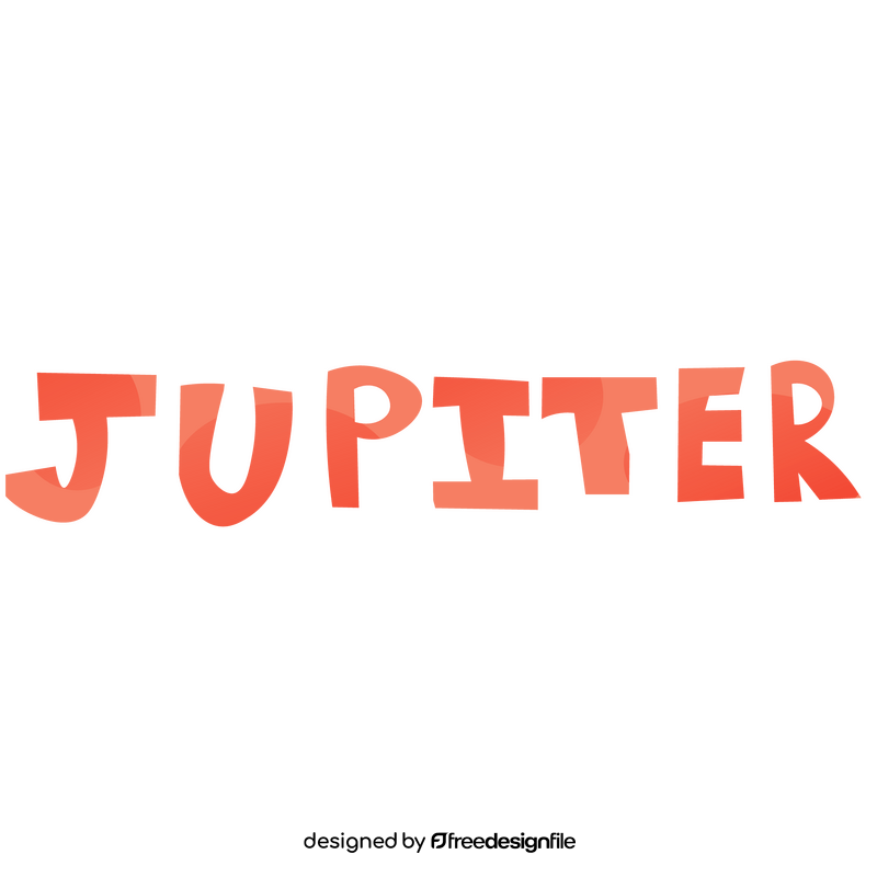 Jupiter logo clipart