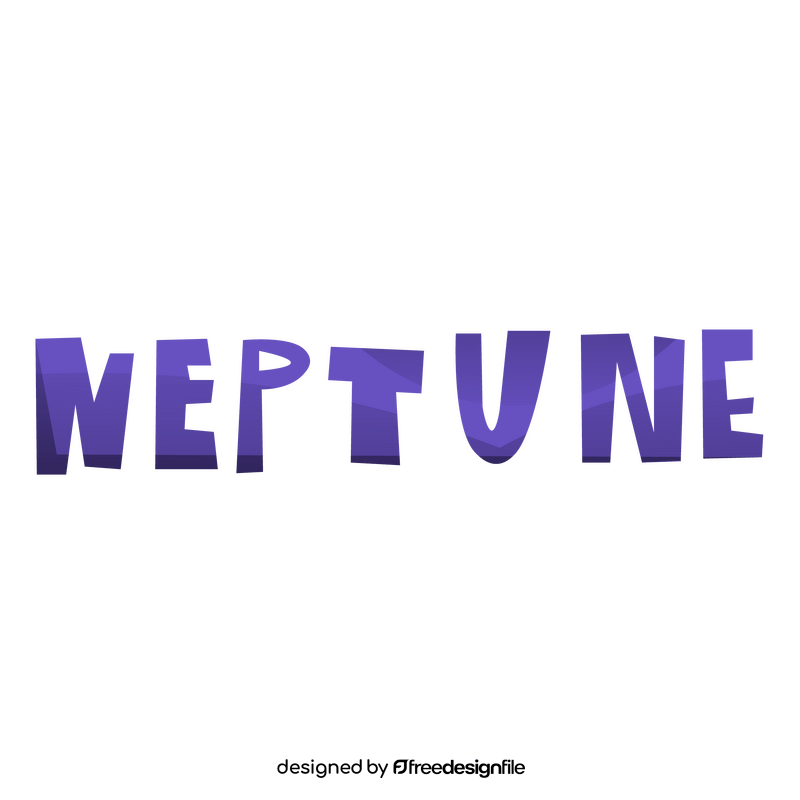 Free neptune logo clipart