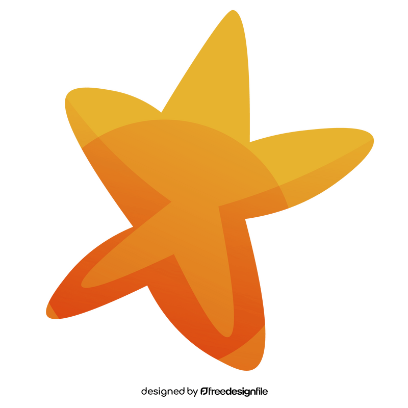 Cartoon star clipart