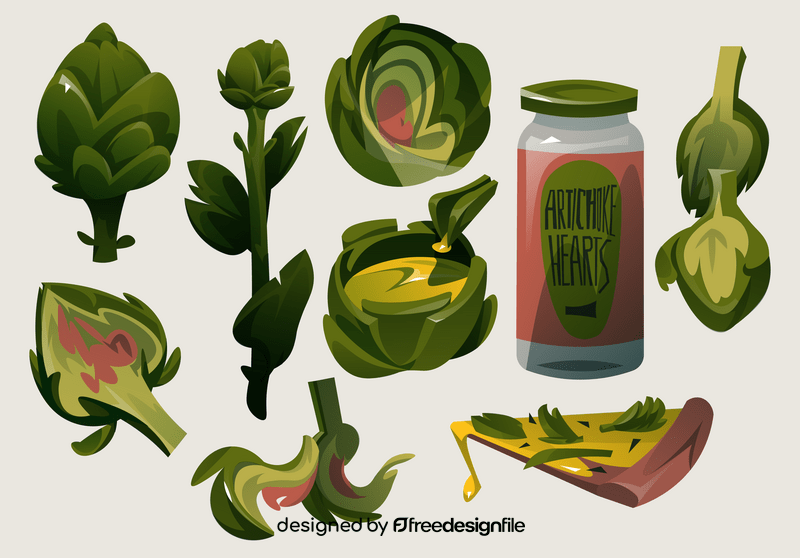 Artichoke vector