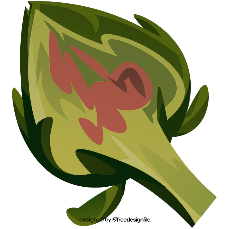 Artichoke half png clipart