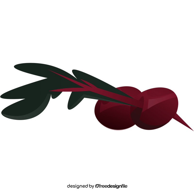 Beetroot leaves clipart