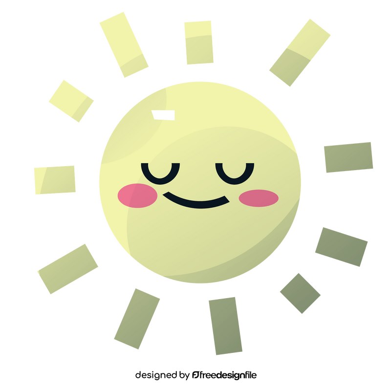 Sun illustration clipart