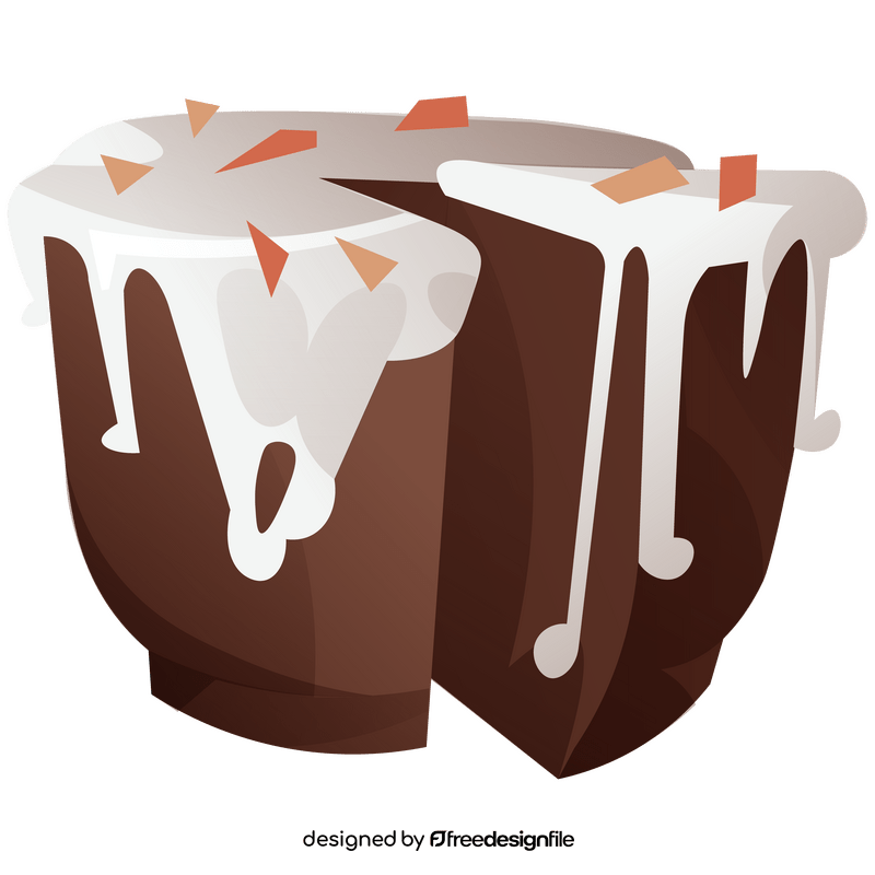 Ginger cake clipart