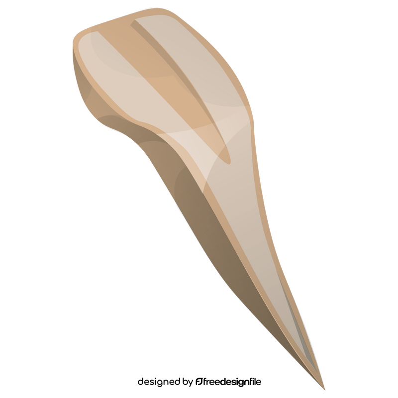 Parsnip half clipart