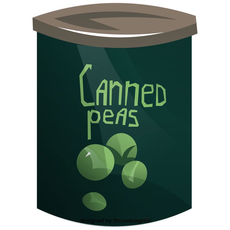 Peas canned clipart free download