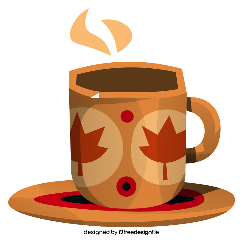 Free autumn mug clipart