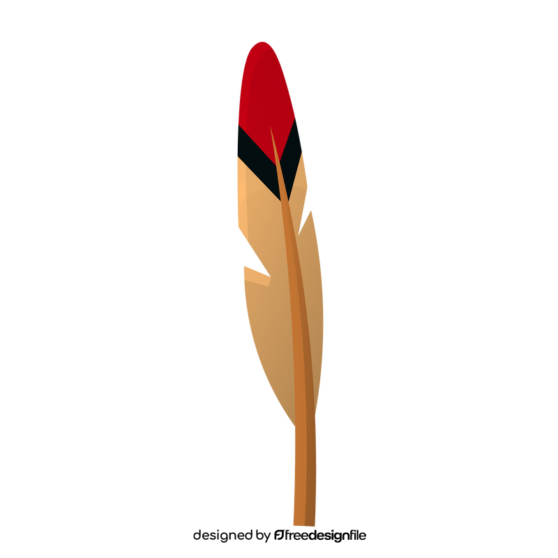 Feather illustration clipart