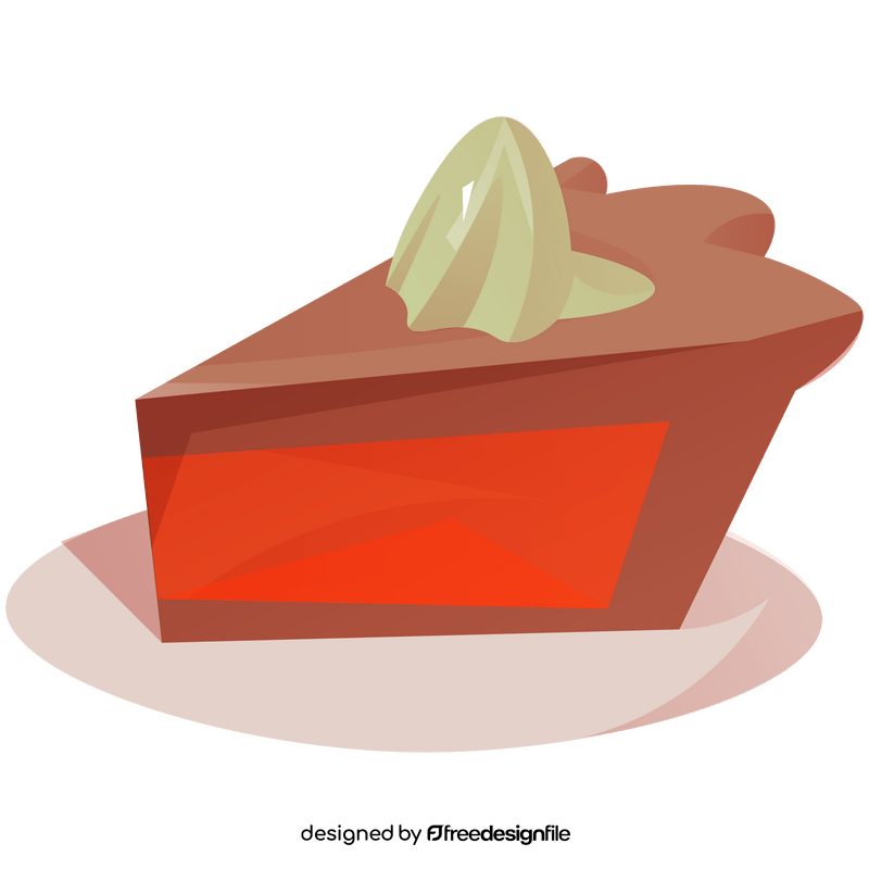 Pumpkin cake clipart