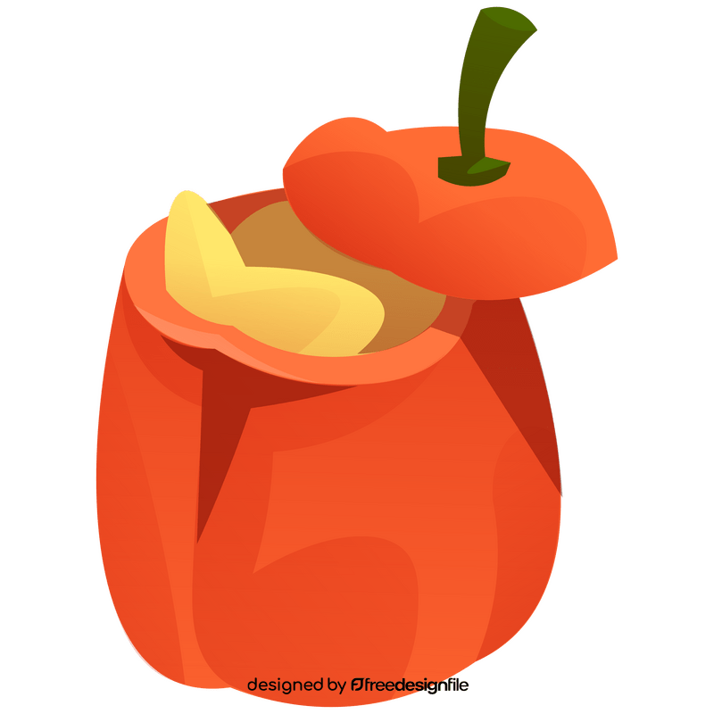 Pumpkin stuffed clipart