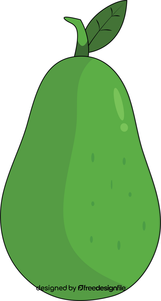 Avocado clipart