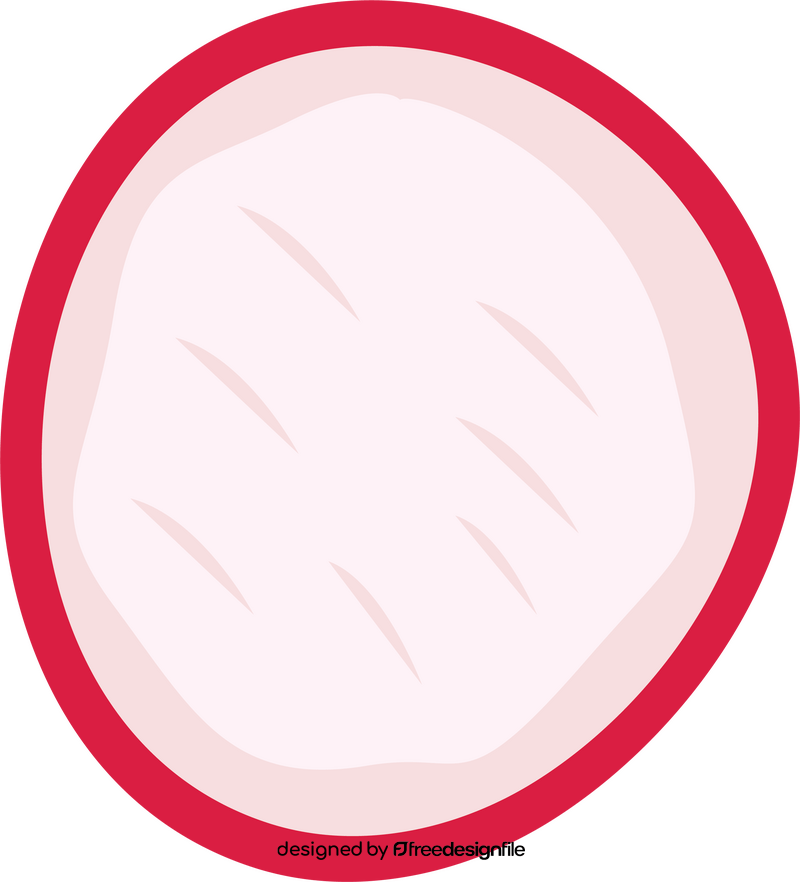 Radish Slice clipart