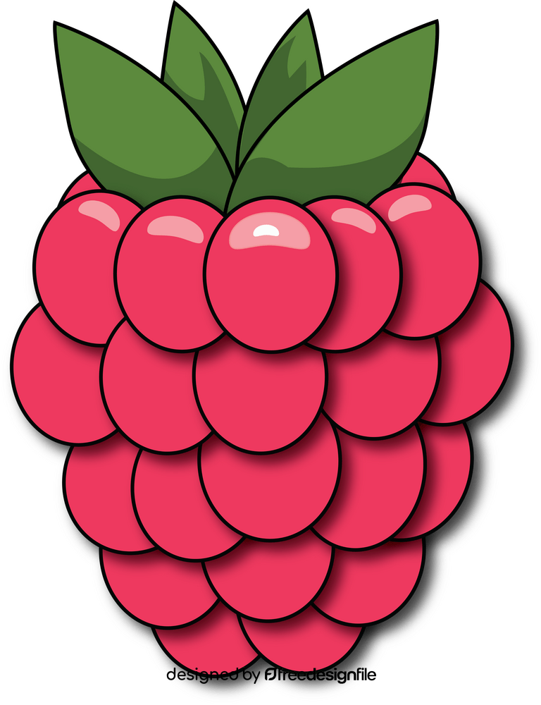 Raspberry clipart