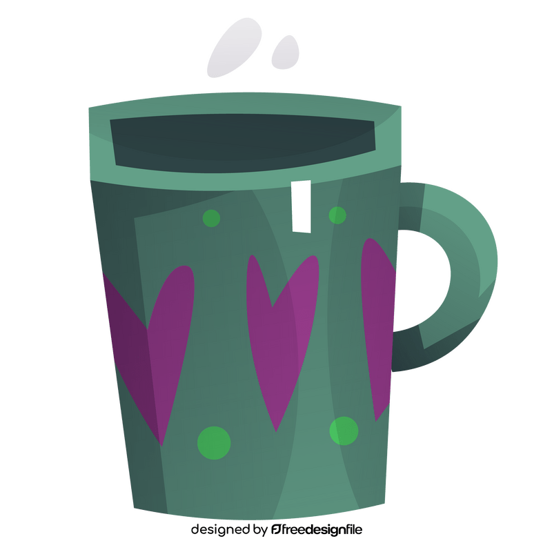 Free mug cup drawing clipart