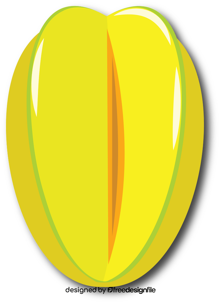 Starfruit clipart